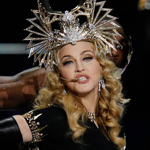 Madonna's Super Bowl Makeup Features 18 Carat Rose Gold