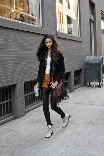New York Fashion Week Street Style Fall 2012 New York Fashion Week Street Style Fall 2012