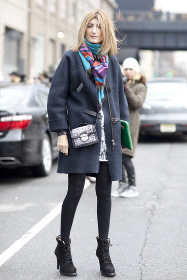 New York Fashion Week Street Style Fall 2012