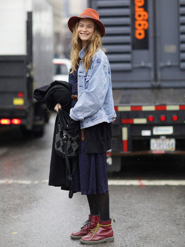 New York Fashion Week Street Style Fall 2012 New York Fashion Week Street Style Fall 2012
