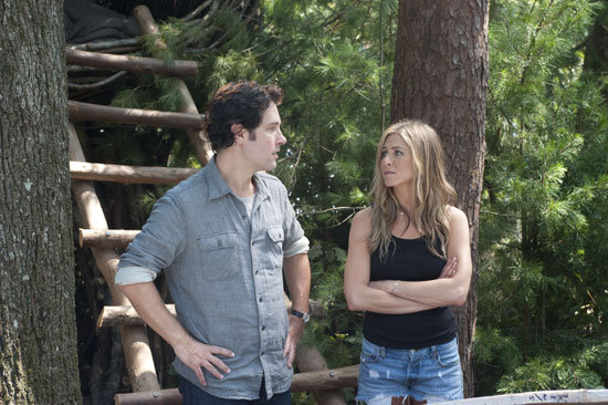 Paul Rudd and Jennifer Aniston in Wanderlust.
Paul Rudd and Jennifer Aniston in Wanderlust.