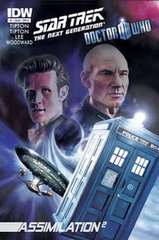 Doctor Who and Star Trek: The Next Generation Comic Book Picture Doctor Who and Star Trek: The Next Generation Comic Book Picture