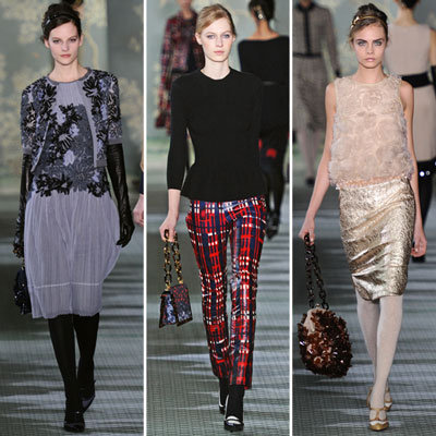 Tory Burch Runway Fall 2012