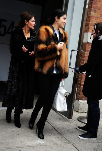 New York Fashion Week Street Style Fall 2012 New York Fashion Week Street Style Fall 2012