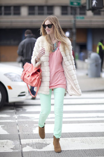 New York Fashion Week Street Style Fall 2012