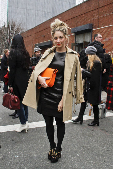 New York Fashion Week Street Style Fall 2012
