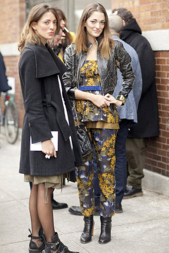 New York Fashion Week Street Style Fall 2012 New York Fashion Week Street Style Fall 2012