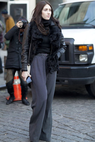 New York Fashion Week Street Style Fall 2012 New York Fashion Week Street Style Fall 2012