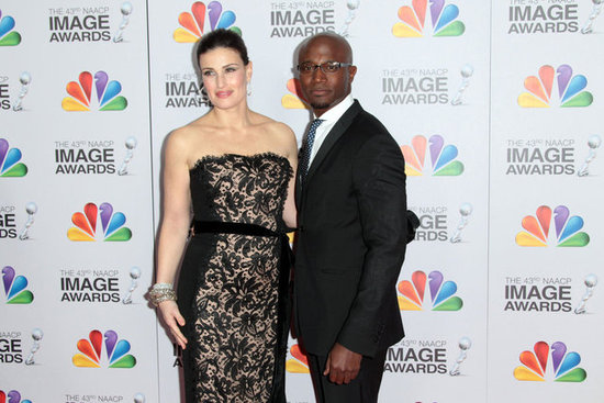 Idina Menzel and Taye Diggs 