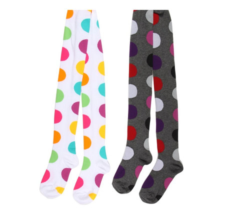 Jefferies Socks Mega Dot Tights ($12) Jefferies Socks Mega Dot Tights ($12)