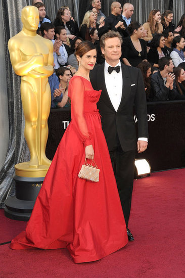 Colin Firth and Livia Giuggioli