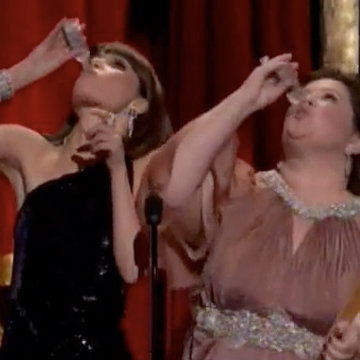 Bridesmaids Play Scorsese Drinking Game at Oscars Video Bridesmaids Play Scorsese Drinking Game at Oscars Video