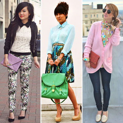 Styling Tip: Wear Bright Floral Prints