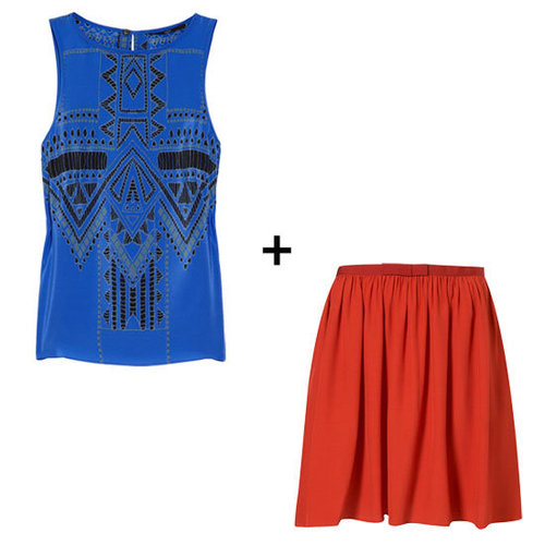 How to Work an Orange and Blue Combo How to Work an Orange and Blue Combo