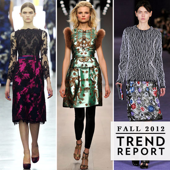 The Top Runway Trends From 2012 A/W London Fashion Week The Top Runway Trends From 2012 A/W London Fashion Week