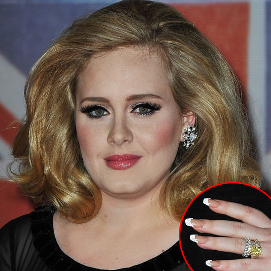 Adele's Hair, Nails and Makeup at the 2012 Brit Awards | POPSUGAR ...