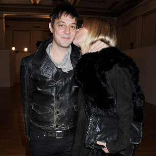 Kate Moss Kissing Jamie Hince in London
