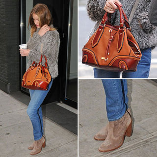 Rosie Huntington-Whiteley Burberry Bag