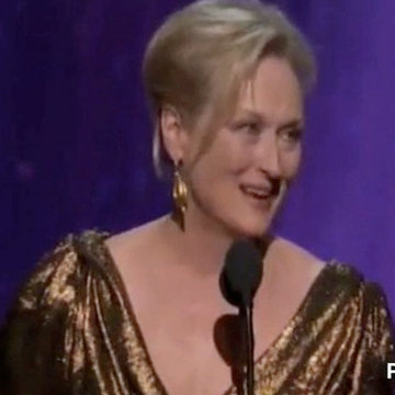 Meryl Streep 2012 Oscar Speech Video