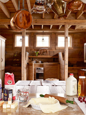 Rustic Accents in the Kitchen