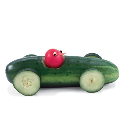 Cucumber-Radish Race Car Cucumber-Radish Race Car