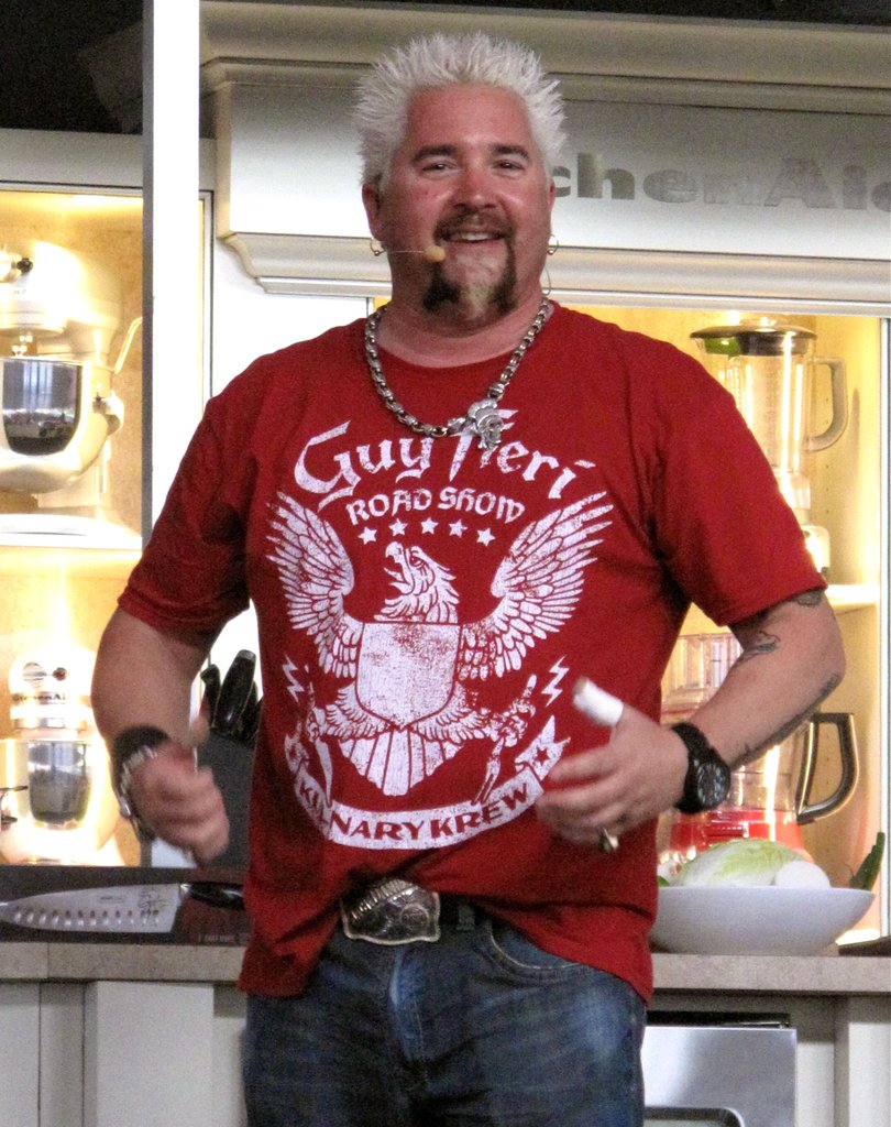 Guy Fieri Gets the Crowd Going Guy Fieri Gets the Crowd Going