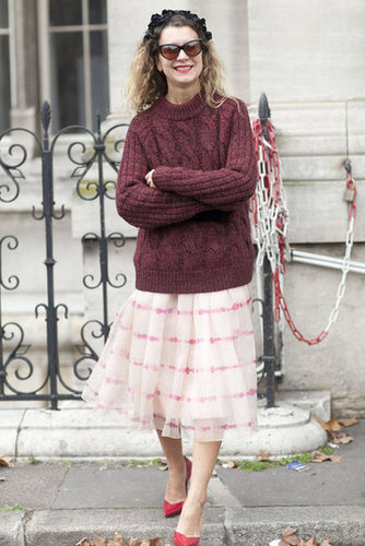 Paris Fashion Week Street Style Fall 2012 Paris Fashion Week Street Style Fall 2012