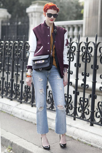 Paris Fashion Week Street Style Fall 2012 Paris Fashion Week Street Style Fall 2012