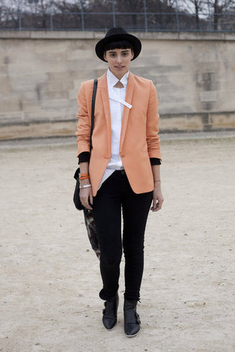 Paris Fashion Week Street Style Fall 2012 Paris Fashion Week Street Style Fall 2012