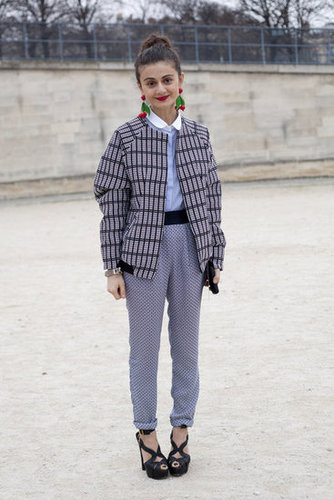 Paris Fashion Week Street Style Fall 2012 Paris Fashion Week Street Style Fall 2012