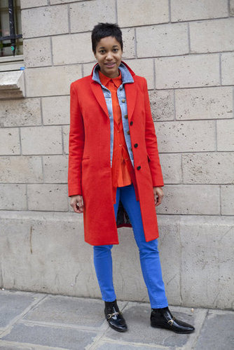 Paris Fashion Week Street Style Fall 2012 Paris Fashion Week Street Style Fall 2012
