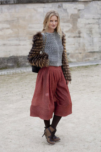 Paris Fashion Week Street Style Fall 2012 Paris Fashion Week Street Style Fall 2012