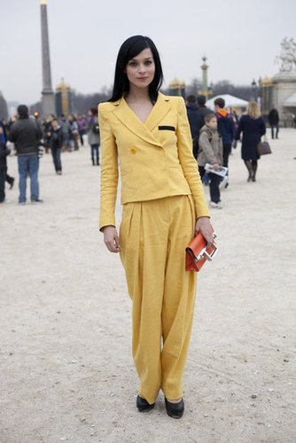 Paris Fashion Week Street Style Fall 2012 Paris Fashion Week Street Style Fall 2012
