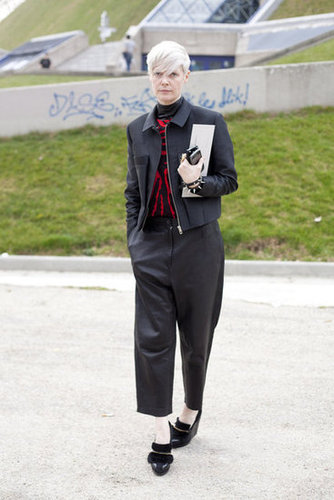 Paris Fashion Week Street Style Fall 2012 Paris Fashion Week Street Style Fall 2012