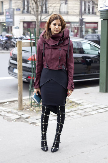 Paris Fashion Week Street Style Fall 2012