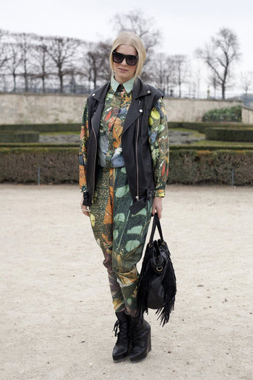 Paris Fashion Week Street Style Fall 2012