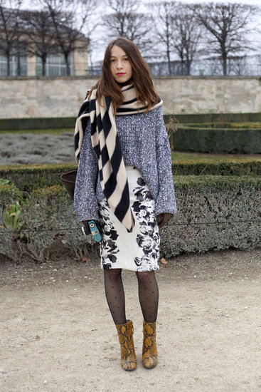 Paris Fashion Week Street Style Fall 2012