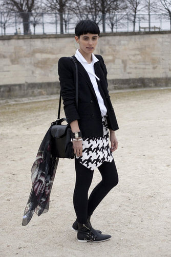 Paris Fashion Week Street Style Fall 2012 Paris Fashion Week Street Style Fall 2012