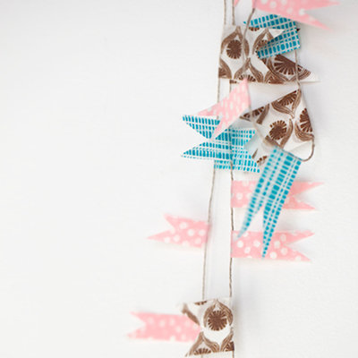 No-Sew Bunting Banner DIY