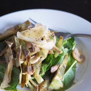 Warm Artichoke and Mushroom Salad
