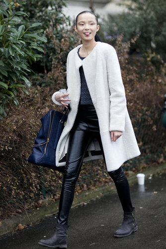 Paris Fashion Week Street Style Fall 2012 Paris Fashion Week Street Style Fall 2012