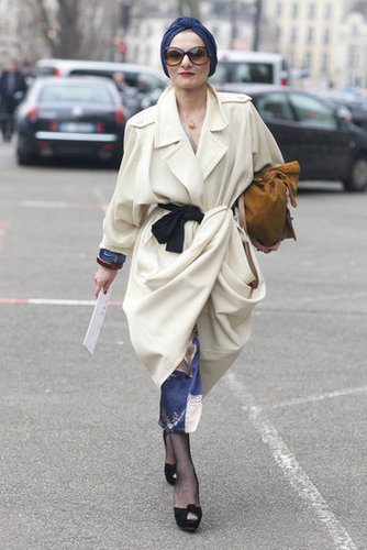 Paris Fashion Week Street Style Fall 2012 Paris Fashion Week Street Style Fall 2012