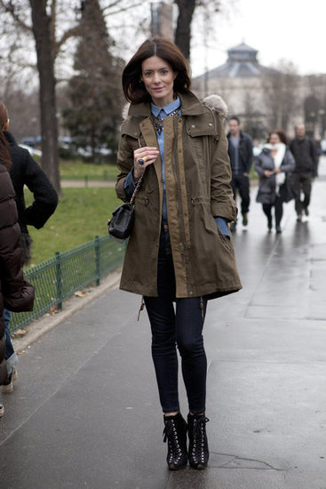 Paris Fashion Week Street Style Fall 2012