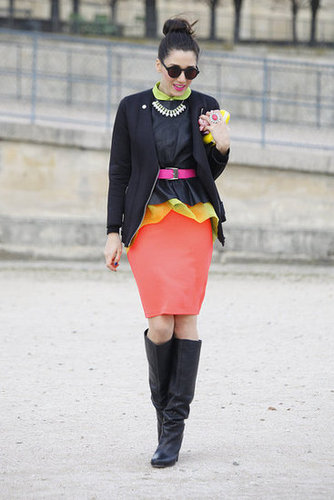 Paris Fashion Week Street Style Fall 2012 Paris Fashion Week Street Style Fall 2012