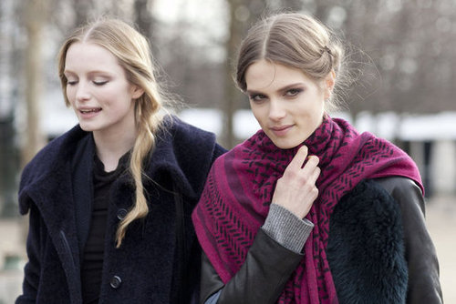 Paris Fashion Week Street Style Fall 2012 Paris Fashion Week Street Style Fall 2012
