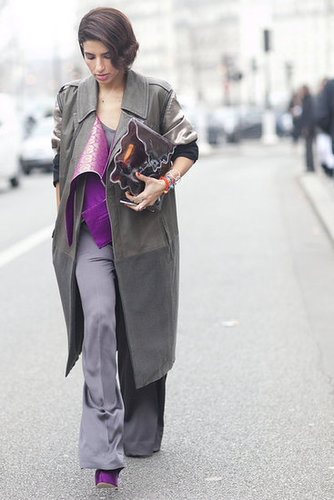 Paris Fashion Week Street Style Fall 2012 Paris Fashion Week Street Style Fall 2012