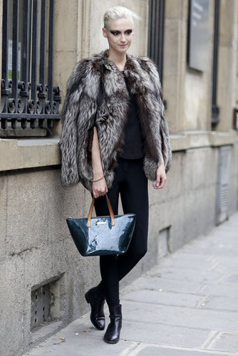 Paris Fashion Week Street Style Fall 2012 Paris Fashion Week Street Style Fall 2012