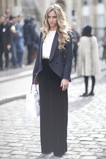 Paris Fashion Week Street Style Fall 2012