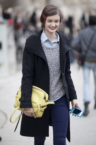 Paris Fashion Week Street Style Fall 2012