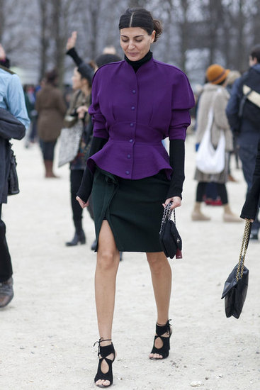 Paris Fashion Week Street Style Fall 2012
